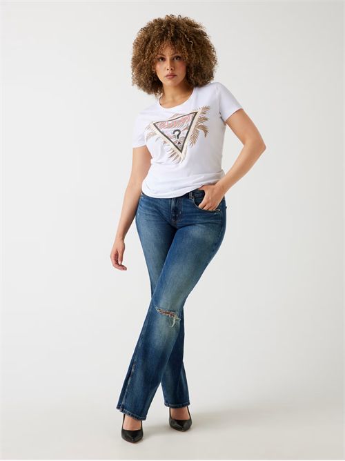 T-shirt logo triangolo GUESS | W5YI13J1314/G011
